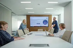 Inside A Conference Room, Some Of The Fos Team Discusses Their Fo Score Fca And Capital Planning Platform Inside A Conference Room, Some Of The Fos Team Discusses Their Fo Score Fca And Capital Planning Platform