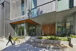 Side entrance at UCSF Nancy Friend Pritzker Psychiatry Building Side entrance at UCSF Nancy Friend Pritzker Psychiatry Building