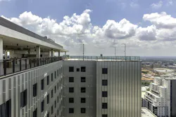 ALUCOBOND PLUS, Brushed, high-rise residential, Austin skyline, MCM ALUCOBOND PLUS, Brushed, high-rise residential, Austin skyline, MCM