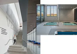 Stairs and lobby Stairs and lobby