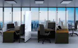 SAFTI FIRST Tempered Glass Partitions for Social Distance in the Workplace SAFTI FIRST Tempered Glass Partitions for Social Distance in the Workplace