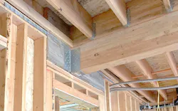Glued Laminated Mass Timber Beams Used To Simplify Connections In Multifamily Housing Development Glued Laminated Mass Timber Beams Used To Simplify Connections In Multifamily Housing Development