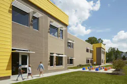 Conn Elementary School exterior Conn Elementary School exterior