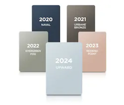 Colors of the Year 2020-2024 Colors of the Year 2020-2024