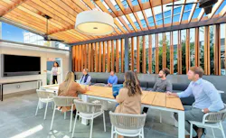 Outdoor meeting room Outdoor meeting room