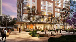 A Street Level Restaurant Being Planned For The Trillium At Tysons, A Senior Living Residential Tower In Mc Lean, Va, Brings The Surrounding Public Inside, Thus Erasing The Boundaries Between The Building’s Residents And The Neighborhood At Large A Street Level Restaurant Being Planned For The Trillium At Tysons, A Senior Living Residential Tower In Mc Lean, Va, Brings The Surrounding Public Inside, Thus Erasing The Boundaries Between The Building’s Residents And The Neighborhood At Large