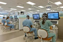 Simulation Stations Are Adjacent To The Student Clinic At The University Of Texas Health Science Center At Houston School Of Dentistry Simulation Stations Are Adjacent To The Student Clinic At The University Of Texas Health Science Center At Houston School Of Dentistry