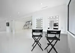 One of the support rooms in Capture Studio's remodel of an existing theater in Los Angeles. Image: Carolin Kewer One of the support rooms in Capture Studio's remodel of an existing theater in Los Angeles. Image: Carolin Kewer