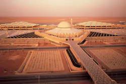 King Khalid International Airport in Riyadh, Saudi Arabia (1983) by Gyo Obata, HOK King Khalid International Airport in Riyadh, Saudi Arabia (1983) by Gyo Obata, HOK