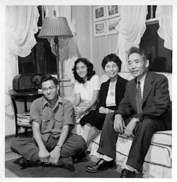 Professor Obata And Family L To R Gyo, Sister Yuri, Haruko And Chiura Obata Credit Hok Professor Obata And Family L To R Gyo, Sister Yuri, Haruko And Chiura Obata Credit Hok