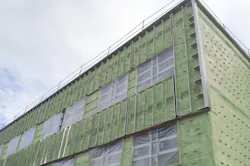 X-Wall System all-in-one spray foam insulation by Huntsman X-Wall System all-in-one spray foam insulation by Huntsman