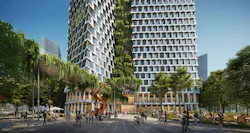 Qianhai Prisma Towers by BIG Bjarke Ingels Group Rendering Atchain 3 Qianhai Prisma Towers by BIG Bjarke Ingels Group Rendering Atchain 3