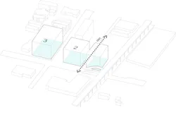 HUB 32 multifamily housing project, chicago, Brooks Scarpa diagram 1 HUB 32 multifamily housing project, chicago, Brooks Scarpa diagram 1