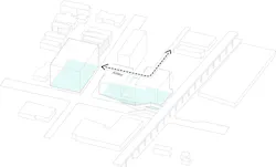 HUB 32 multifamily housing project, chicago, Brooks Scarpa diagram 2 HUB 32 multifamily housing project, chicago, Brooks Scarpa diagram 2