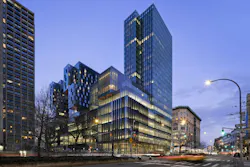 The John A Paulson Center At New York University Is A Multipurpose Building That Includes Three Residential Towers And 58 Flexible Classrooms The John A Paulson Center At New York University Is A Multipurpose Building That Includes Three Residential Towers And 58 Flexible Classrooms