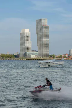 Eagle + West tower, Brooklyn, by OMA, Beyer Blinder Belle Photo: John Cole Eagle + West tower, Brooklyn, by OMA, Beyer Blinder Belle Photo: John Cole