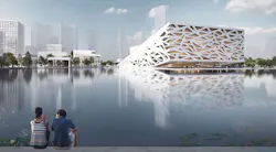 Henning Larsen Architects Yuhang Opera Hangzhou China Designboom 01 Henning Larsen Architects Yuhang Opera Hangzhou China Designboom 01