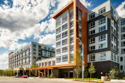 The exterior of Anthem House in Baltimore The exterior of Anthem House in Baltimore