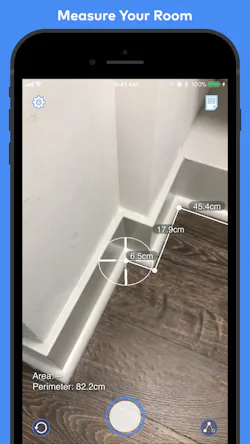 Ar interface in the PLNAR App Ar interface in the PLNAR App