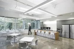 Breakroom at Securus technologies headquarters Breakroom at Securus technologies headquarters