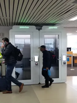 Jabbrrbox installed at LGA Jabbrrbox installed at LGA