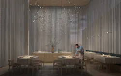 Inside the Audemars Piguet hotel des Horlogers restaurant Inside the Audemars Piguet hotel des Horlogers restaurant