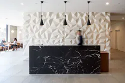 The lobby of The line Lofts The lobby of The line Lofts