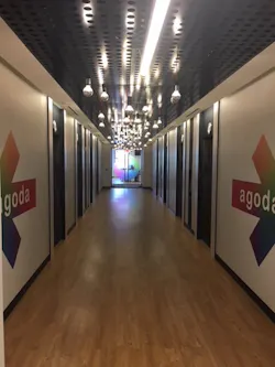 Agoda headquarters in the Empire State Building Agoda headquarters in the Empire State Building