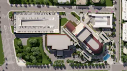 Aerial view of Kravis Center Aerial view of Kravis Center