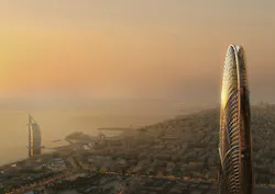 top of the Burj Jumeira top of the Burj Jumeira