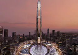 Burj Jumeira at dusk Burj Jumeira at dusk