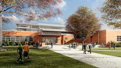 Eastside memorial high school entrance Eastside memorial high school entrance