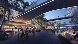 The Cathedral exterior mixed-use area The Cathedral exterior mixed-use area