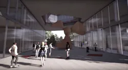 Top Tower propeller sculpture Top Tower propeller sculpture