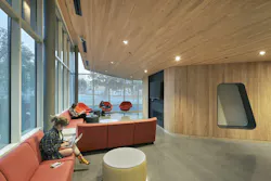 Adohi Hall student gathering space Adohi Hall student gathering space