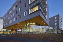 Adohi Hall exterior Adohi Hall exterior