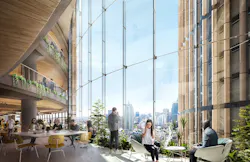 Central Place Sydney interior Central Place Sydney interior