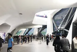 Performance hall at TMC interior space Performance hall at TMC interior space