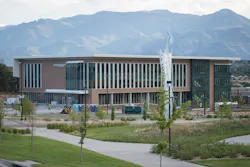 William J. Hybl Sports Medicine and Performance Center entrance and front of building William J. Hybl Sports Medicine and Performance Center entrance and front of building