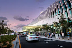 Miami Beach CC at dusk Miami Beach CC at dusk