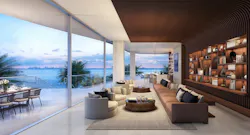 Una Residences lounge Una Residences lounge