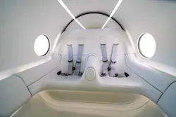 Pegasus Interior without passengers Pegasus Interior without passengers