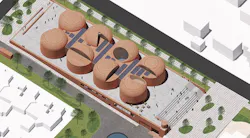 Thabo Mbeki Presidential Library model aerial Thabo Mbeki Presidential Library model aerial