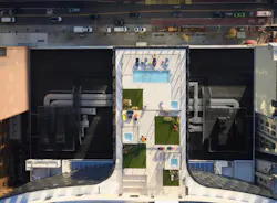 The Smile rooftop amenities The Smile rooftop amenities