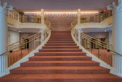 The Maryland Theatre main stair The Maryland Theatre main stair