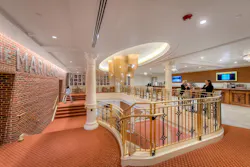 The Maryland Theatre Mezzanine lobby The Maryland Theatre Mezzanine lobby