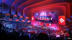 Populous-designed performance venue set up for eSports Populous-designed performance venue set up for eSports