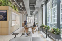 Perkins&Will open collaboration space Perkins&Will open collaboration space