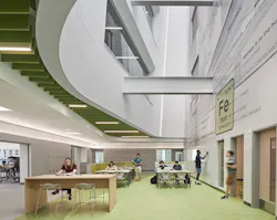 Saugus Middle/High School iron high school pod Saugus Middle/High School iron high school pod