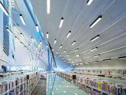 Stanley A. Milner Library stacks Stanley A. Milner Library stacks